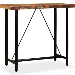 Bartafels-vidaXL - Bartafel - Bruin - Hout - 120 x 60 x 107 cm