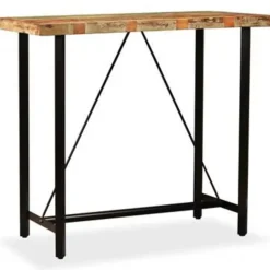 Bartafels-vidaXL - Bartafel - Bruin - Hout - 120 x 60 x 107 cm