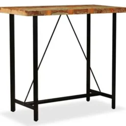 Bartafels-vidaXL - Bartafel - Bruin - Hout - 120 x 60 x 107 cm