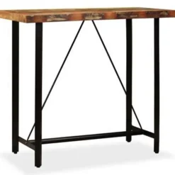 Bartafels-vidaXL - Bartafel - Bruin - Hout - 120 x 60 x 107 cm