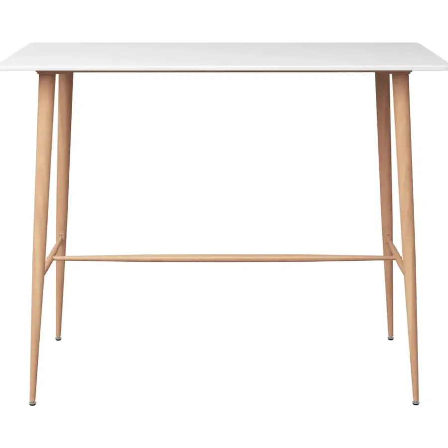 vidaXL - Bartafel - Wit - MDF