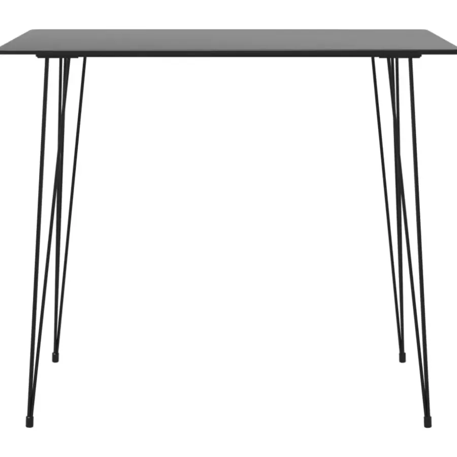 vidaXL - Bartafel - Zwart - MDF
