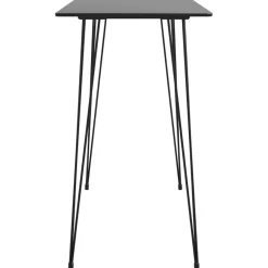 vidaXL - Bartafel - Zwart - MDF