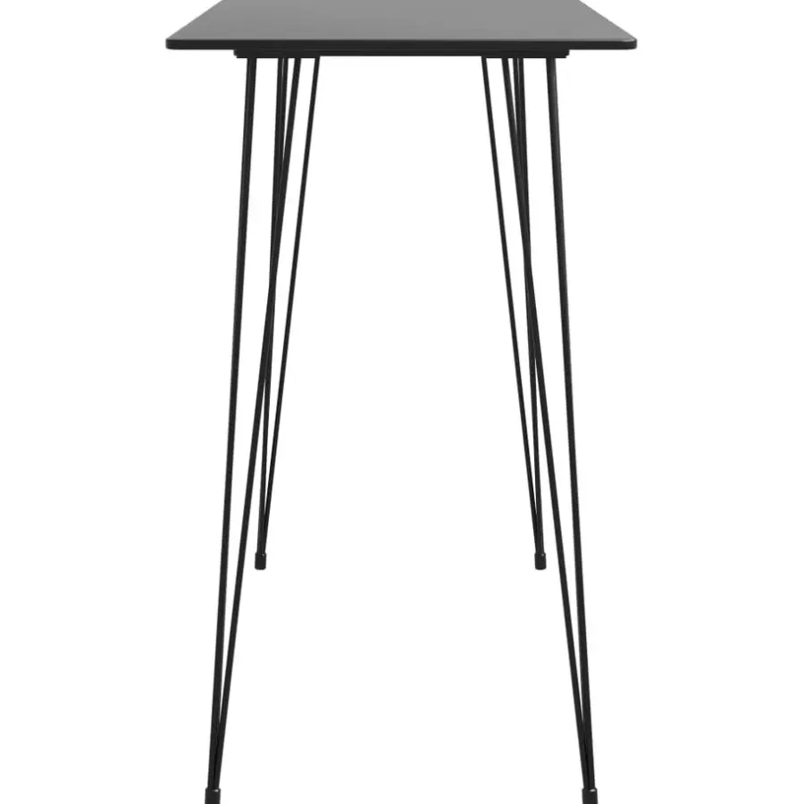 vidaXL - Bartafel - Zwart - MDF