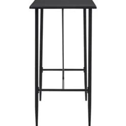 Bartafels-vidaXL - Bartafel - Zwart - MDF