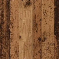 Bartafels-vidaXL - Bartafel met opbergruimte - Oud hout - Bewerkt hout - 100x48 cm