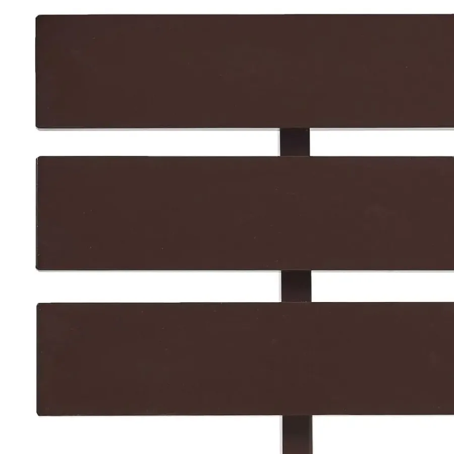 Twijfelaars-vidaXL - Bed frame - Donkerbruin - Massief grenenhout - 140x200 cm