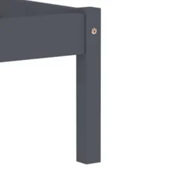 Twijfelaars-vidaXL - Bed frame - Grijs - Massief grenenhout - 120x200 cm