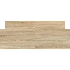 Twijfelaars-vidaXL - Bed frame met hoofd- en voeteneinde - sonoma eikenkleur - 140x200 cm