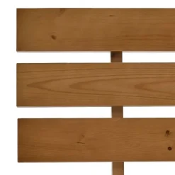 Twijfelaars-vidaXL - Bed frame met hoofdbord - Honingbruin - Grenenhout - 140x200 cm