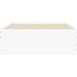 vidaXL - Bed frame met lades - Wit - Bewerkt hout - 90x200 cm