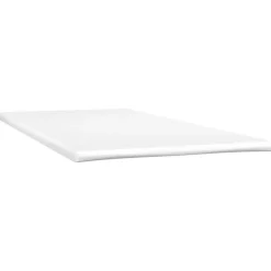 vidaXL - Bed frame met matras - Zwart - Fluweel - 90x200 cm
