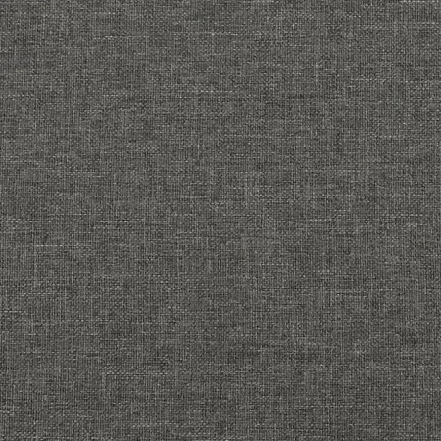 vidaXL - Bed frame zonder matras - Grijs en geel - Stof - 80x200 cm