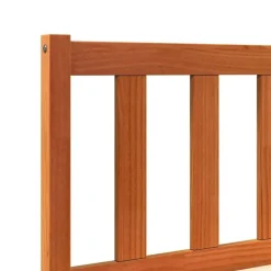 1-Persoons Bedden-vidaXL - Bed frame zonder matras - Wasbruin - Massief grenenhout - 90x200 cm