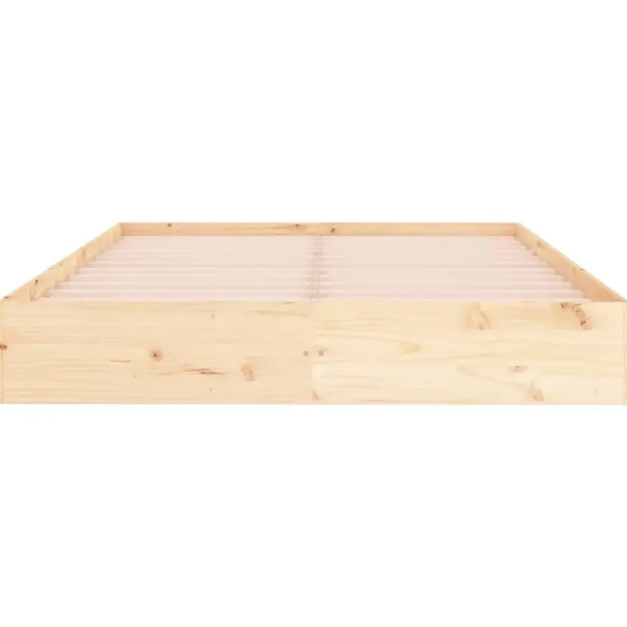 vidaXL - Bed frame zonder matras - Massief hout - 120x200 cm