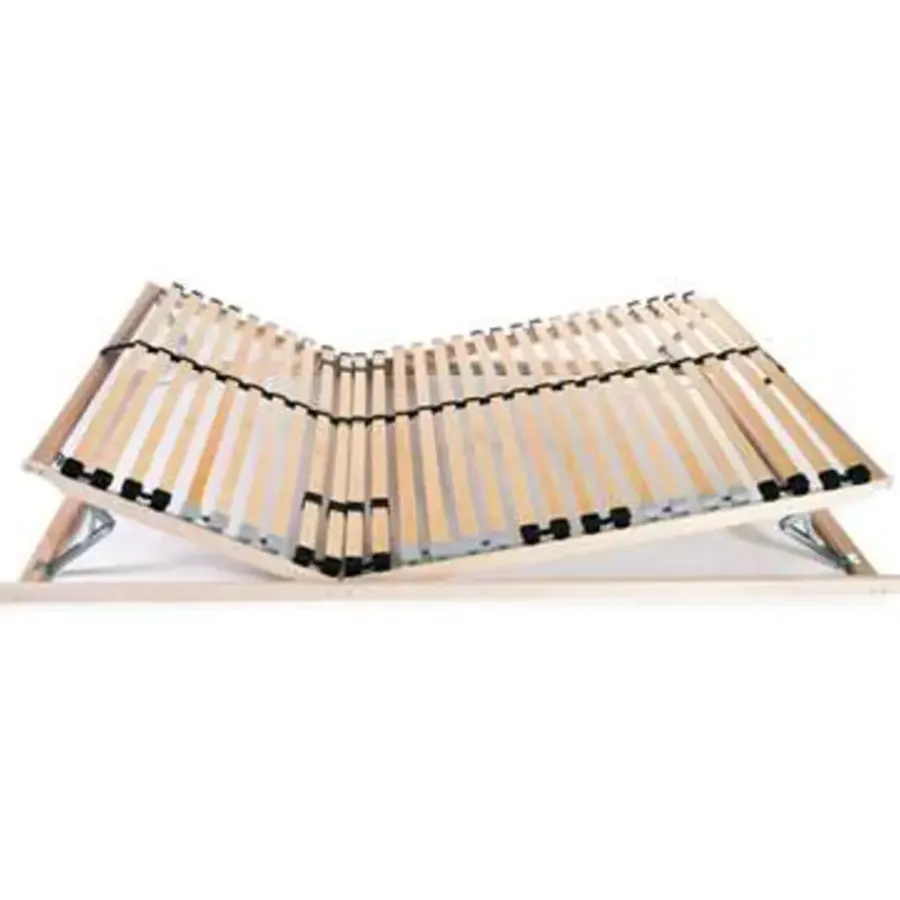 Lattenbodems-vidaXL - Bedbodem - Bruin - Hout - 140 x 200 cm