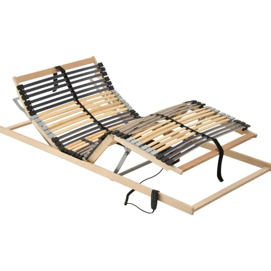 Lattenbodems-vidaXL - Bedbodem - Bruin - Hout - 90 x 200 cm