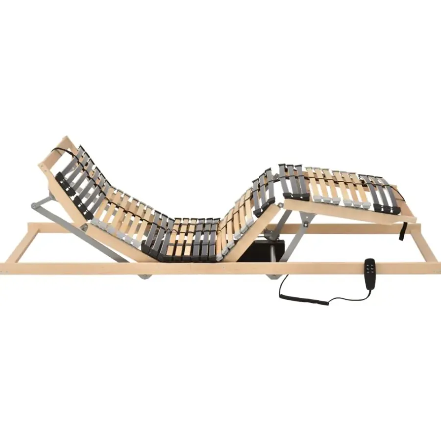 Lattenbodems-vidaXL - Bedbodem - Bruin - Hout - 90 x 200 cm