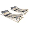 Lattenbodems-vidaXL - Bedbodem - Bruin - Hout - 90 x 200 cm