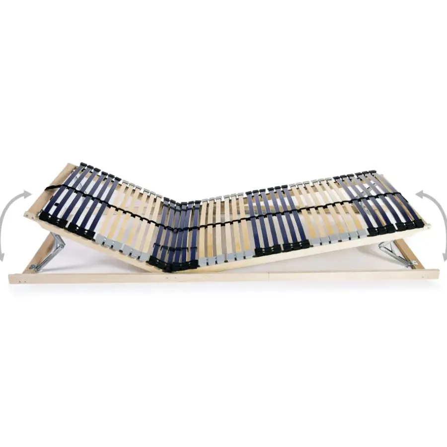 Lattenbodems-vidaXL - Bedbodem - Bruin - Hout - 90 x 200 cm