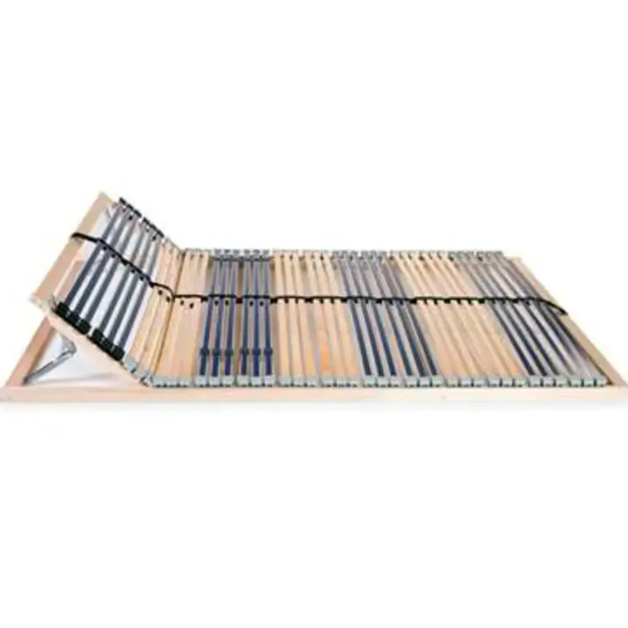 vidaXL - Bedbodem - Multikleur - Hout - 140 x 200 cm
