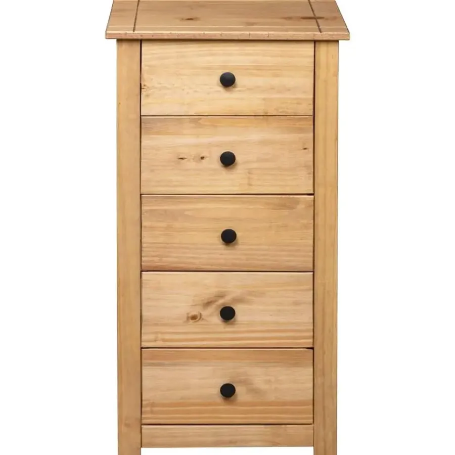 Ladekasten|Ladekasten-vidaXL - Bijzetkast - Bruin - Grenenhout