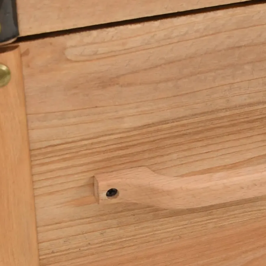 vidaXL - Bijzetkast - Bruin - Hout