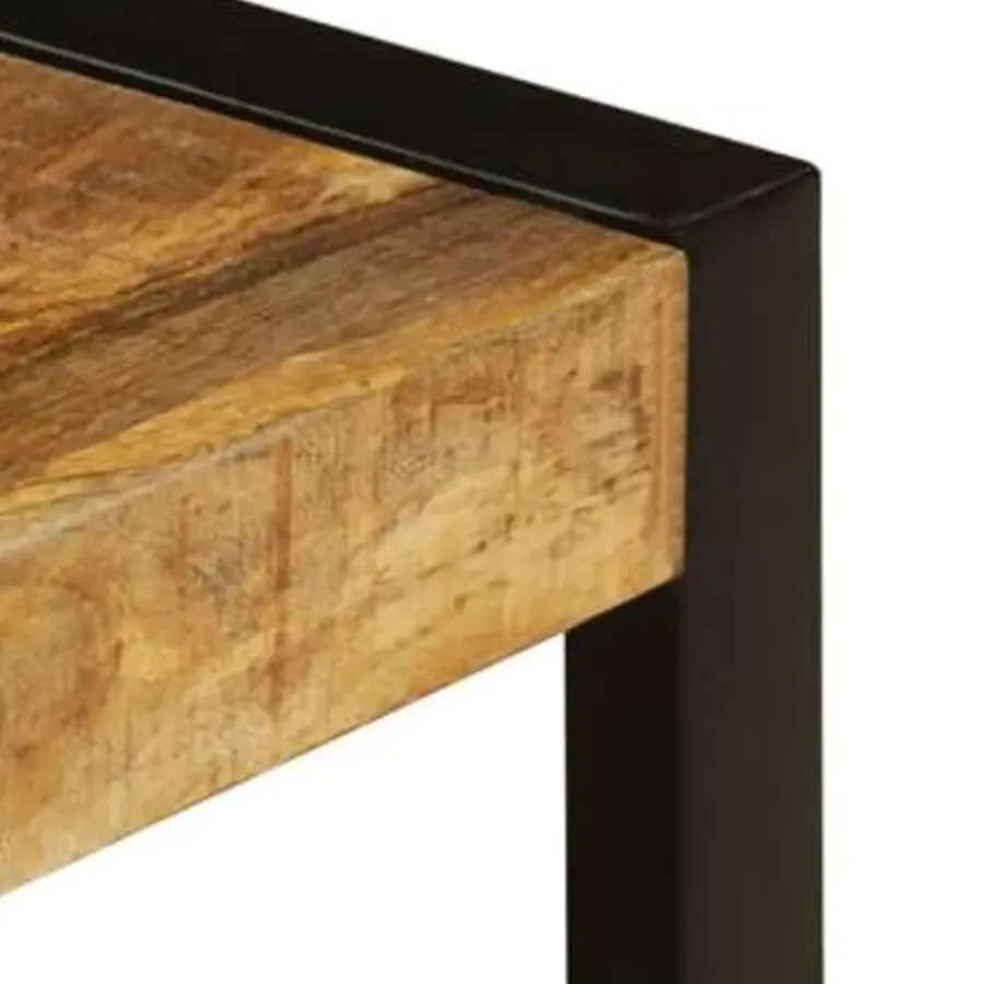 vidaXL - Bijzettafel - Bruin - Hout - 3 stuks
