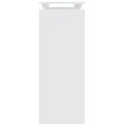 Sidetables-vidaXL - Bijzettafel - Wit - Bewerkt hout