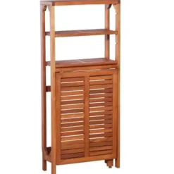 Bistro- & Balkonsets-vidaXL - Bistro Set - Bruin - Hout