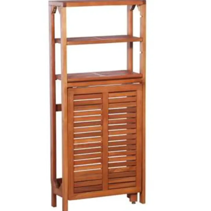 Bistro- & Balkonsets-vidaXL - Bistro Set - Bruin - Hout