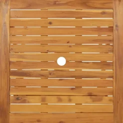 Bistro- & Balkonsets-vidaXL - Bistroset - Bruin - Acaciahout - 3 stuks