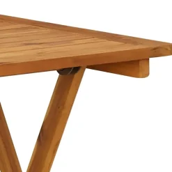 Bistro- & Balkonsets-vidaXL - Bistroset - Bruin - Acaciahout - 3 stuks