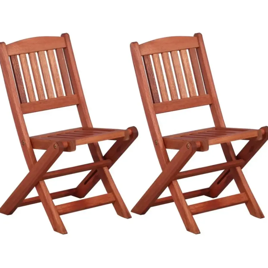 Bistro- & Balkonsets-vidaXL - Bistroset voor kinderen - Bruin - Hout - 3 stuks