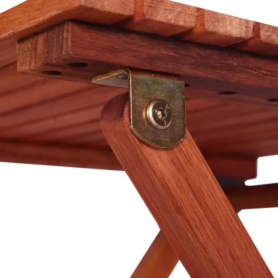 Bistro- & Balkonsets-vidaXL - Bistroset voor kinderen - Bruin - Hout - 3 stuks