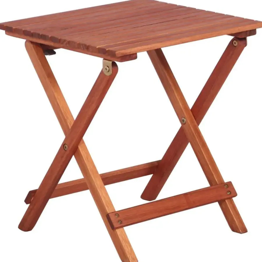 Bistro- & Balkonsets-vidaXL - Bistroset voor kinderen - Bruin - Hout - 3 stuks