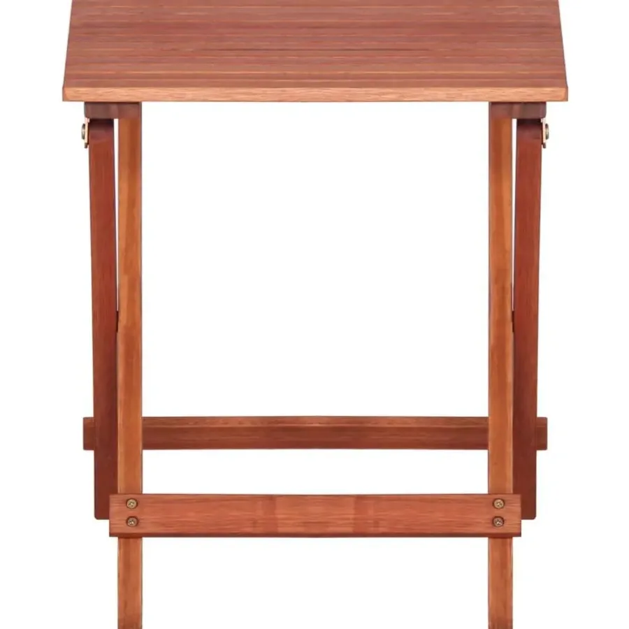 Bistro- & Balkonsets-vidaXL - Bistroset voor kinderen - Bruin - Hout - 3 stuks