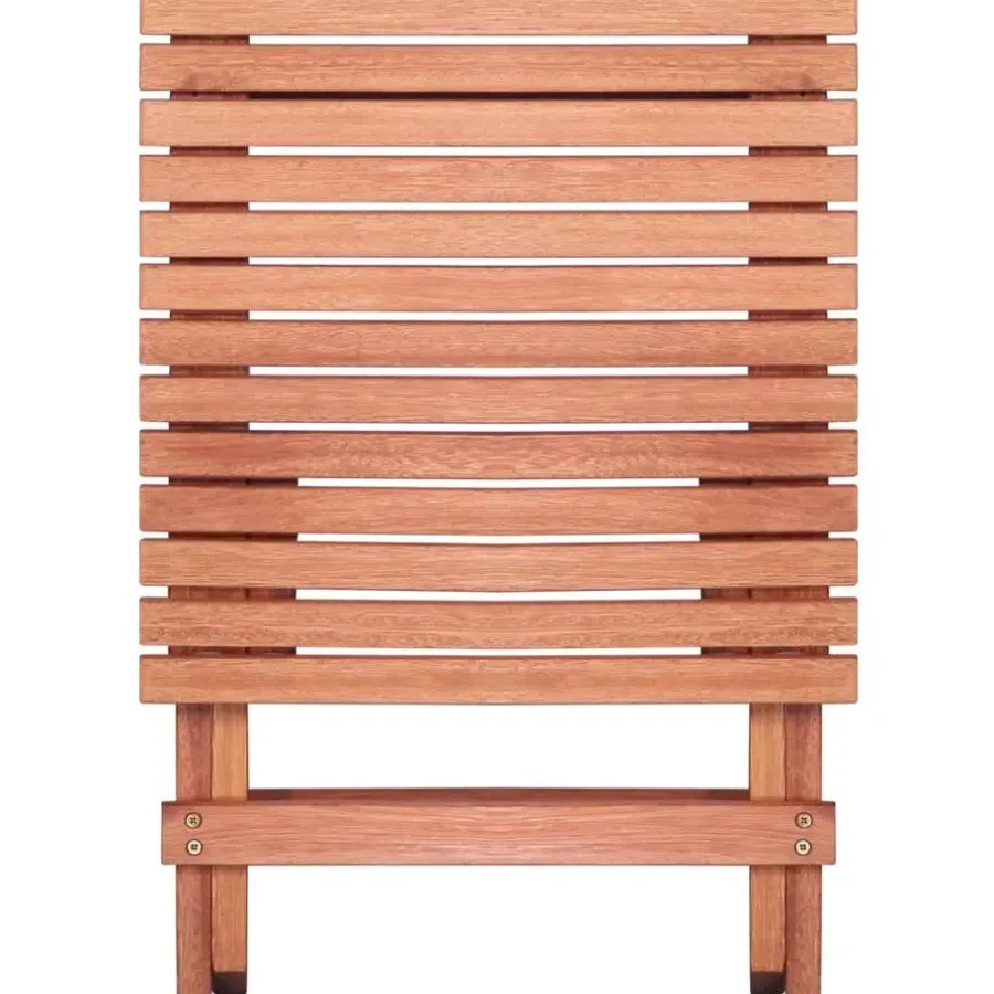 Bistro- & Balkonsets-vidaXL - Bistroset voor kinderen - Bruin - Hout - 3 stuks