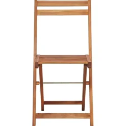 vidaXL - Bistrostoel - Bruin - Hout - 2 stuks