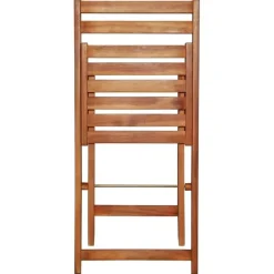 vidaXL - Bistrostoel - Bruin - Hout - 2 stuks