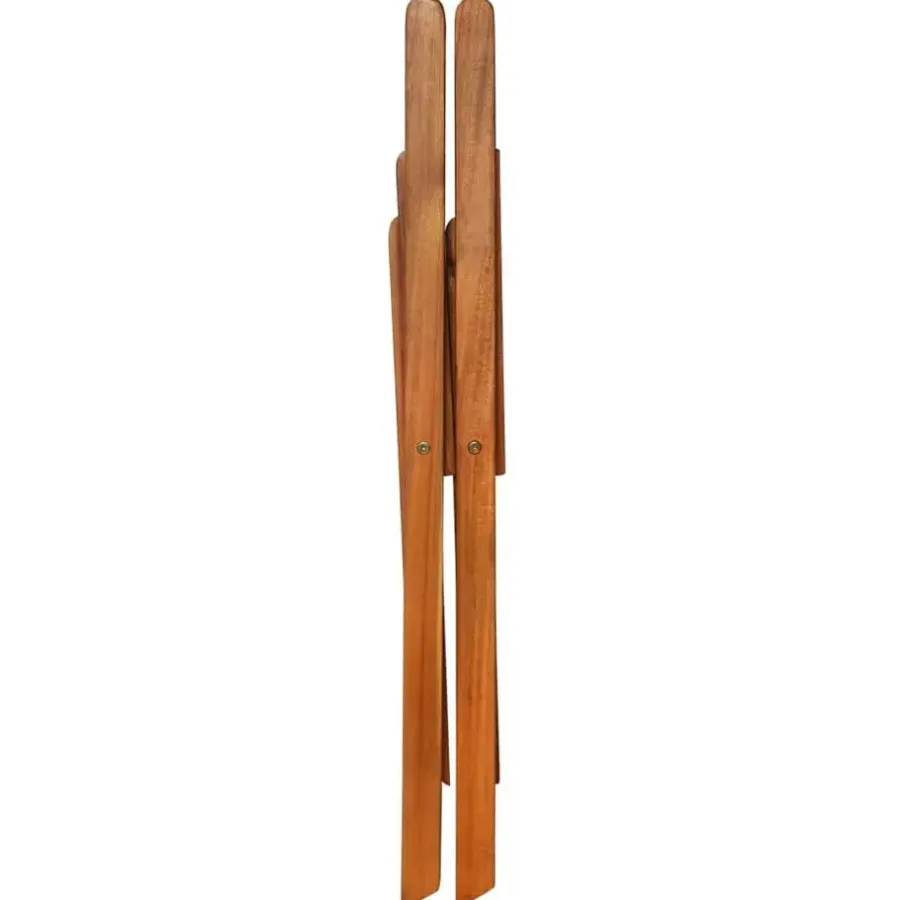 vidaXL - Bistrostoel - Bruin - Hout - 2 stuks