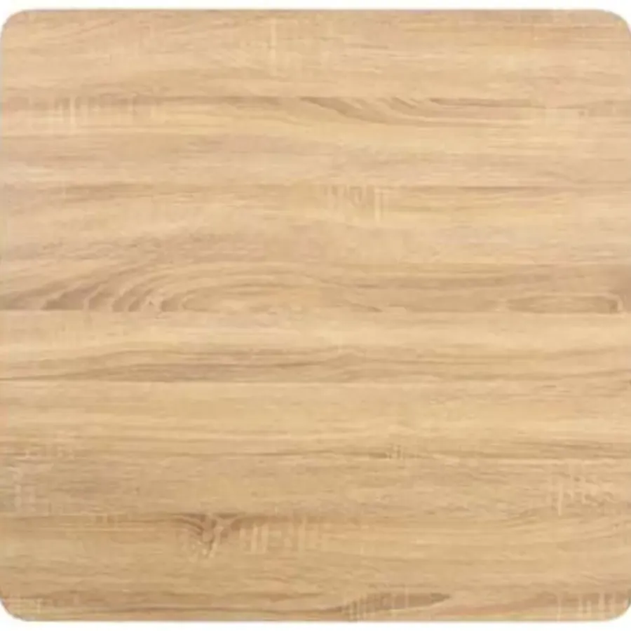 vidaXL - Bistrotafel - Bruin - MDF - 80 x 80 x 75 cm