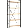 vidaXL - Boekenkast - Bruin - Hout