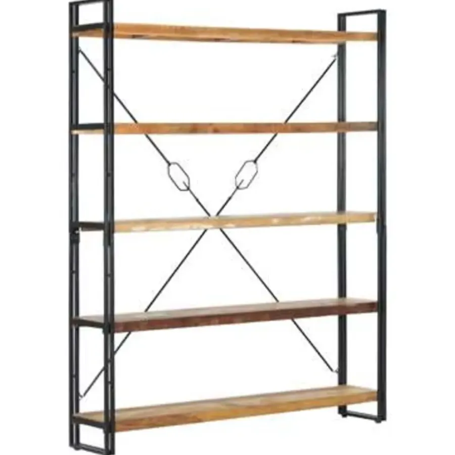 Boekenkasten|Boekenkasten-vidaXL - Boekenkast - Bruin - Gerecycled hout