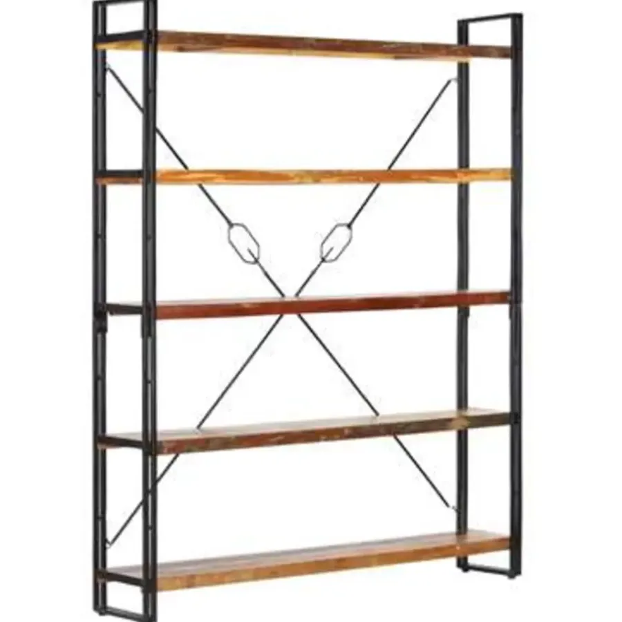 Boekenkasten|Boekenkasten-vidaXL - Boekenkast - Bruin - Gerecycled hout