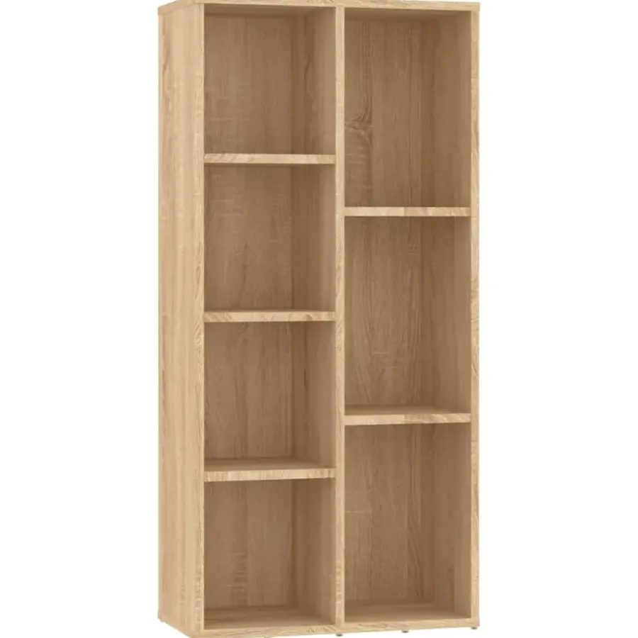 Boekenkasten|Boekenkasten-vidaXL - Boekenkast - Bruin - Bewerkt hout