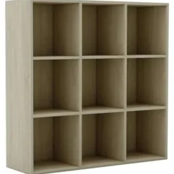 Boekenkasten|Boekenkasten-vidaXL - Boekenkast - Bruin - Bewerkt hout