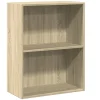 vidaXL - Boekenkast - Bruin - Bewerkt hout