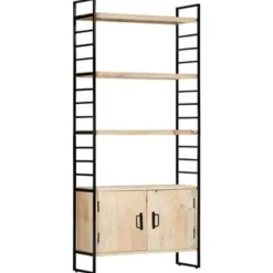 Boekenkasten|Boekenkasten-vidaXL - Boekenkast - Bruin - Hout