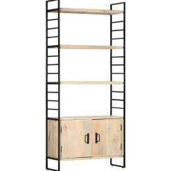 Boekenkasten|Boekenkasten-vidaXL - Boekenkast - Bruin - Hout